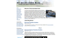 Desktop Screenshot of mysmarthomeblog.com